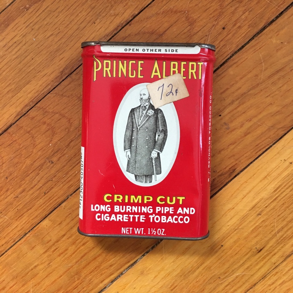 Antique Prince Albert tobacco tin